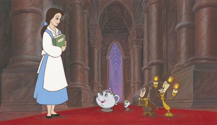 「美女と野獣/ベルの素敵なプレゼント」より(C)2024 Disney