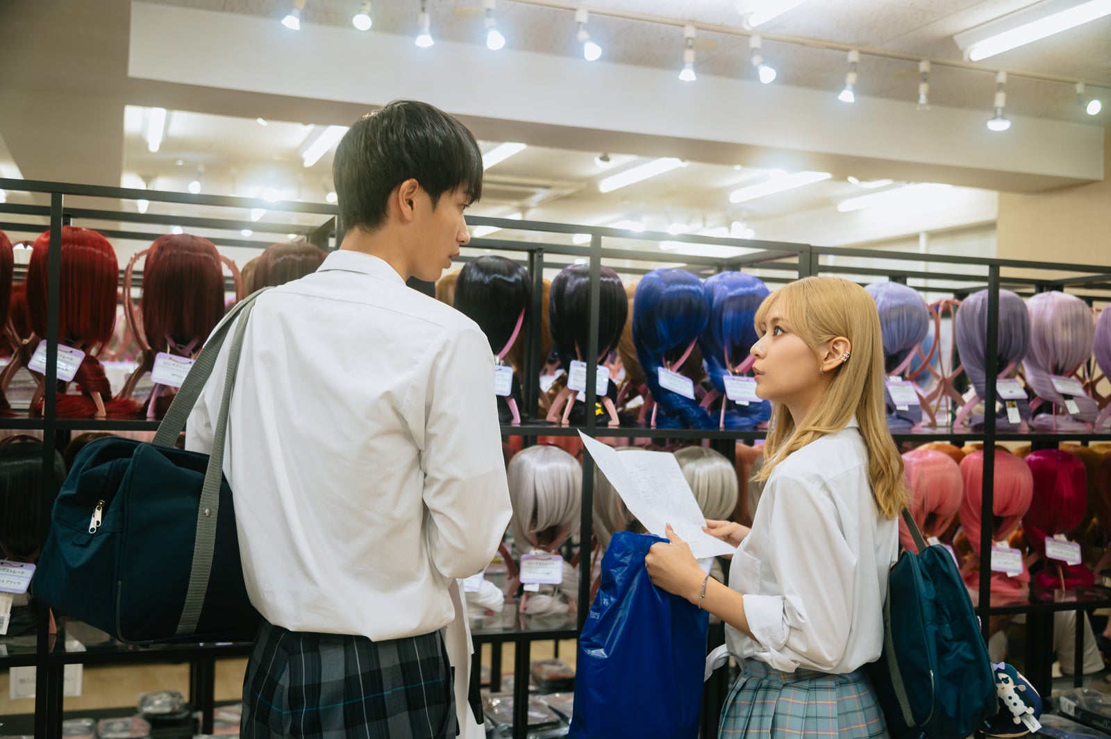 野村康太、永瀬莉子「その着せ替え人形は恋をする」第2話（C）福田晋一／SQUARE ENIX・ドラマ「その着せ替え人形は恋をする」製作委員会・MBS