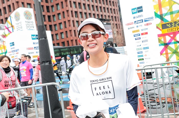 東京マラソン2019の様子（提供写真）