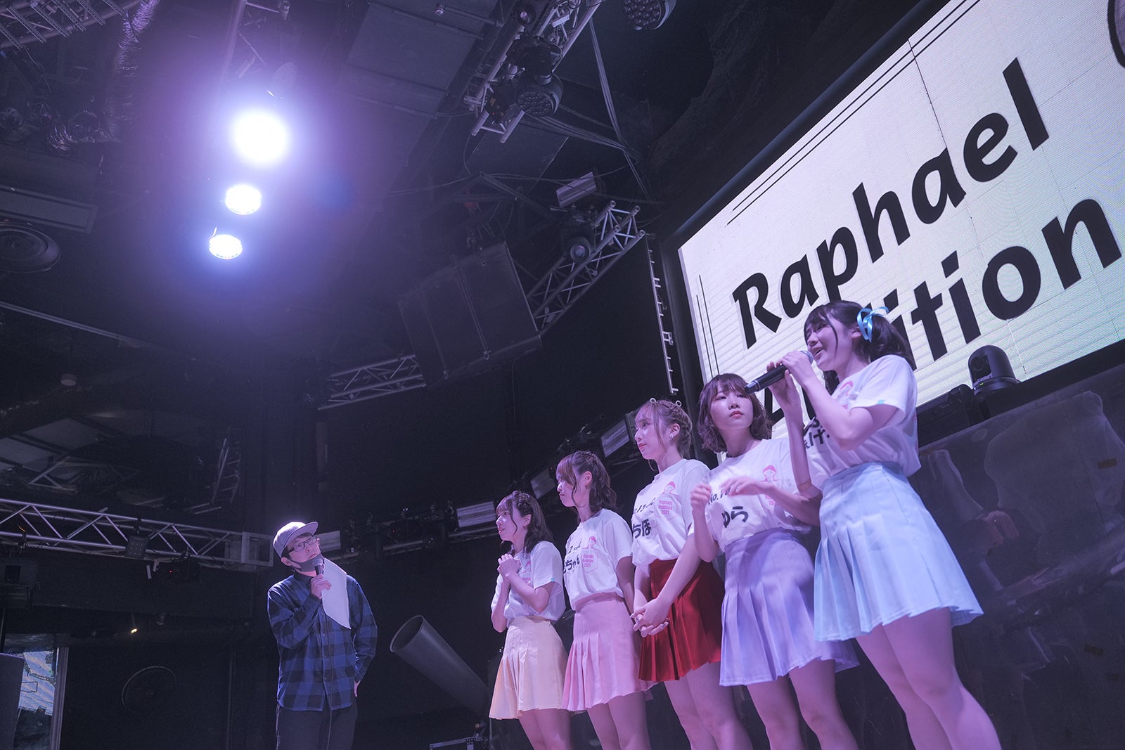 「ラファエルプロデュースアイドル」最終審査より（提供写真）