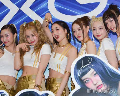 XG、日本初イベント降臨でファン殺到 美スタイル際立つ派手衣装&ファンサ連発で沸かす<KCON JAPAN 2023>