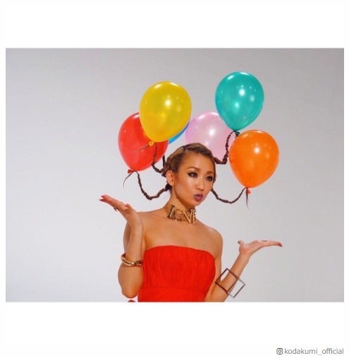 倖田來未「宙に浮いてます」ド派手バルーンヘアが「斬新」「攻めてる」と話題