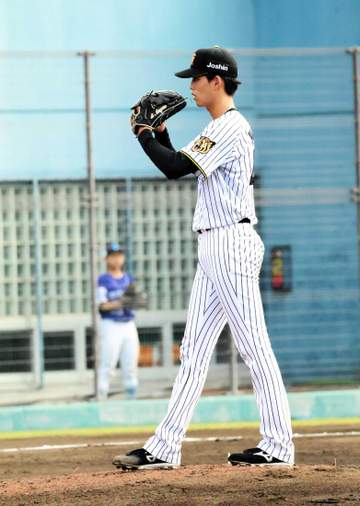 阪神・早瀬 プロ最長7回4安打1失点 “由伸フォーム”に手応え 若虎19歳の挑戦「1軍で戦えるような技術を」