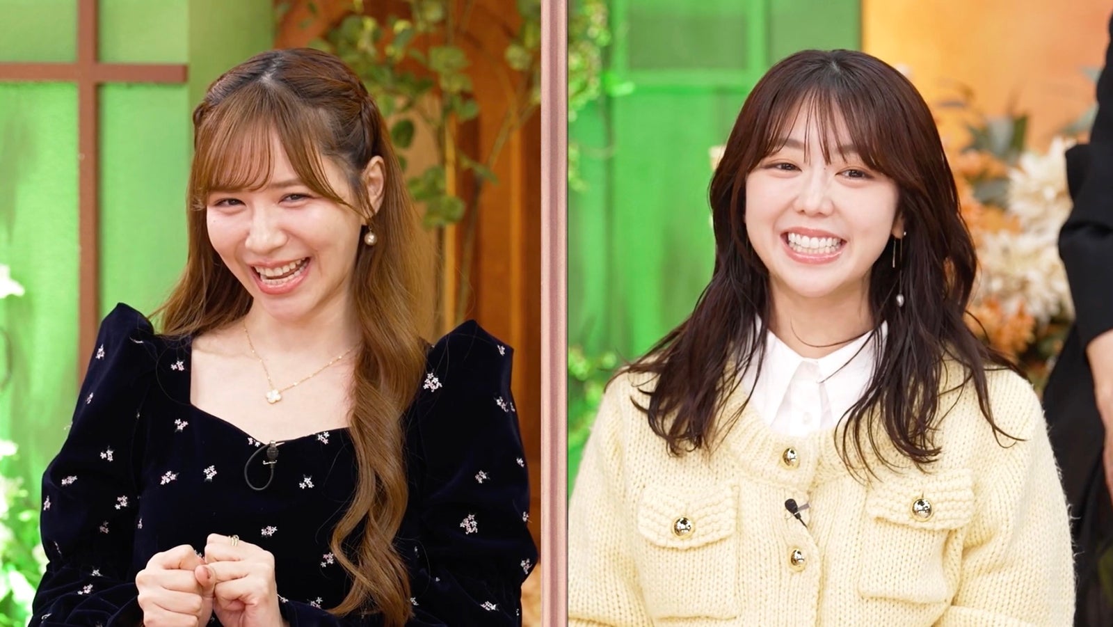 河西智美、峯岸みなみ「秘密のママ園3」（C）AbemaTV,Inc.