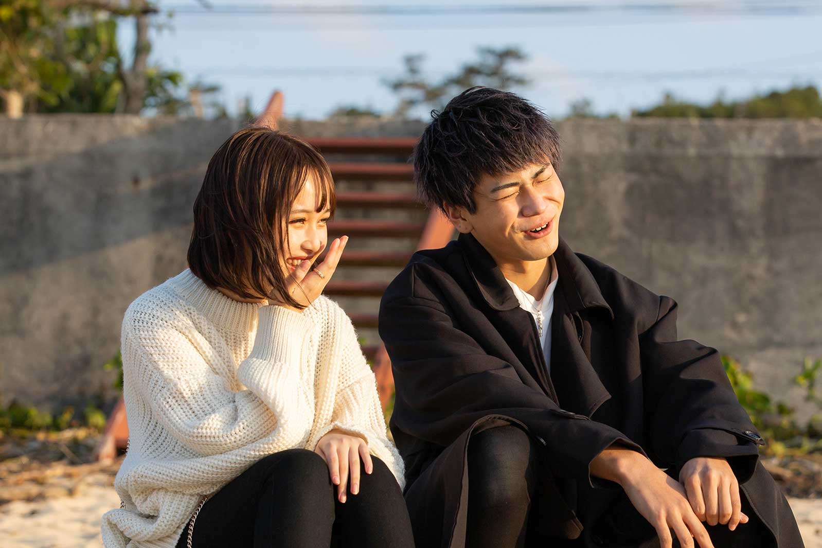 あやの、けいし「今日、好きになりました。-卒業編2021-」（C）AbemaTV, Inc.