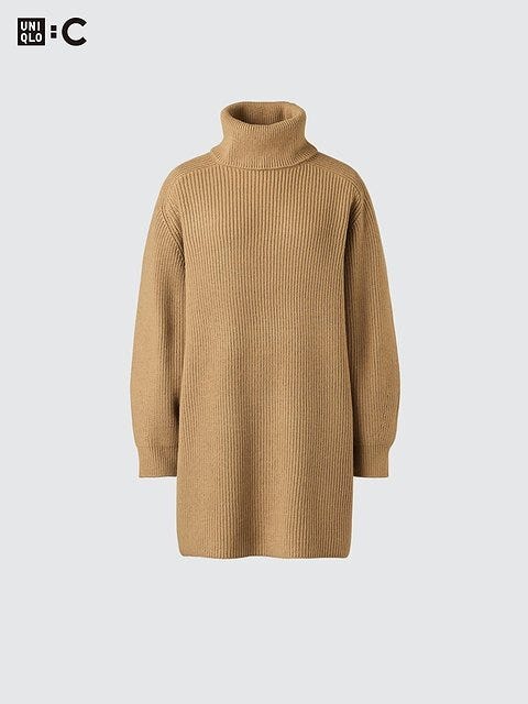ユニクロシーのニットミニワンピース