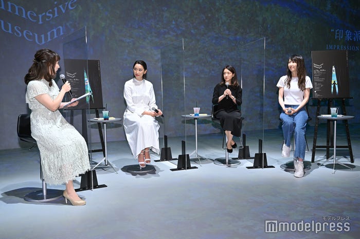 MC、杏、坂上桂子氏、末永幸歩氏(C)モデルプレス