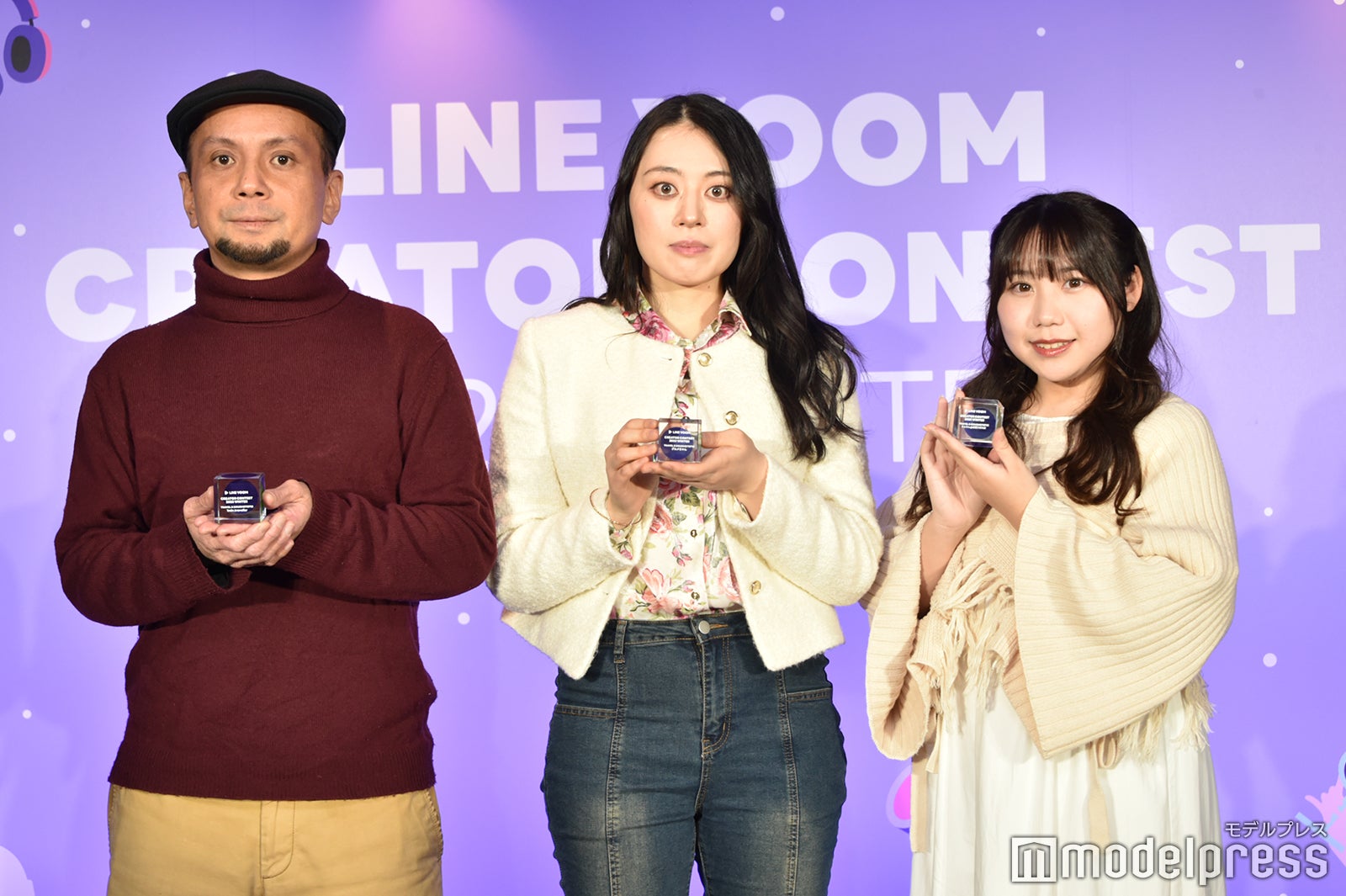 「Travel＆Gourme部門」（左から）1min.traveller、グルメちゃん、ひとみん@全国うまみ旅「Travel＆Gourmet部門」入賞者（C）モデルプレス