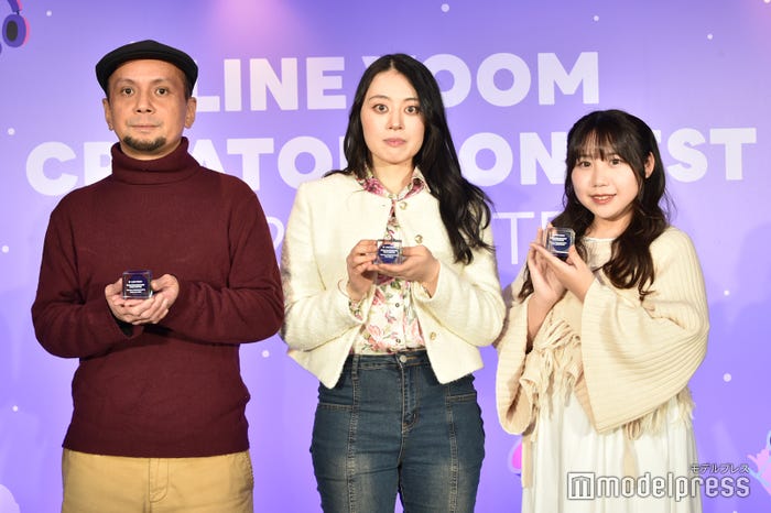 「Travel&Gourme部門」(左から)1min.traveller、グルメちゃん、ひとみん@全国うまみ旅「Travel&Gourmet部門」入賞者(C)モデルプレス