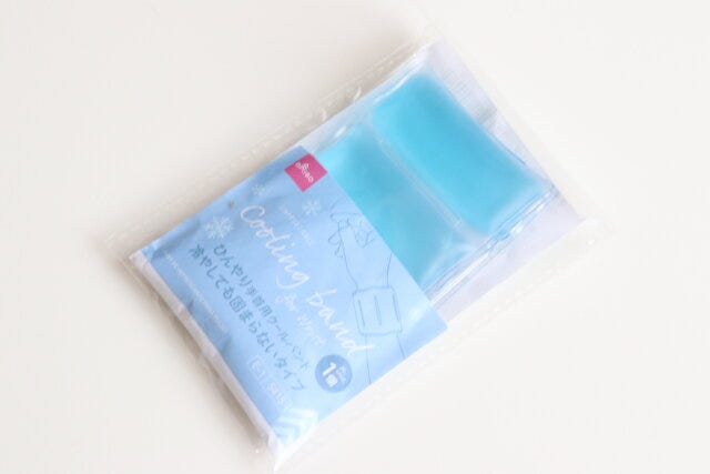 手首用クールバンド　ひんやりグッズ