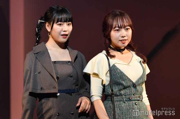 イメチェン前のえなぴ、むく/むくえな(C)モデルプレス