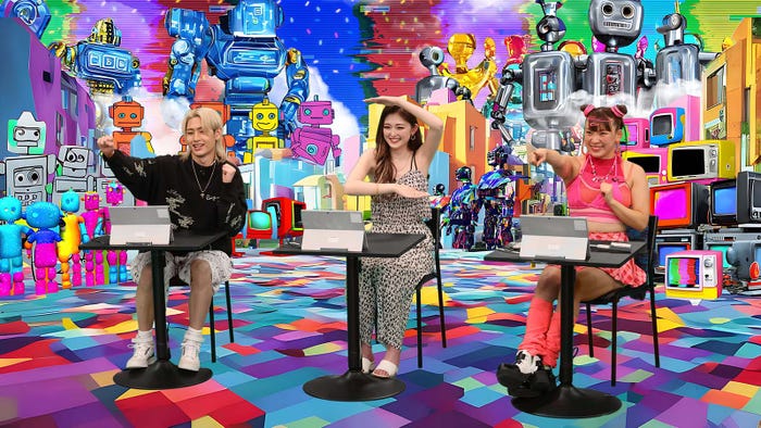 (左から)猪狩蒼弥、ゆうちゃみ、フワちゃん(C)カンテレ・フジテレビ