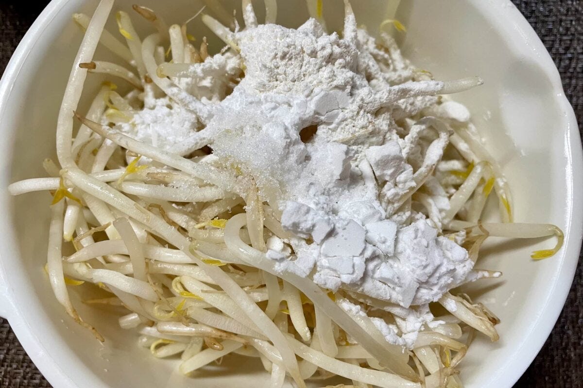 ツナもやし焼き