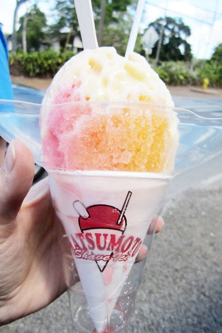 レインボーシェイブアイス／Photo by TheGirlsNY