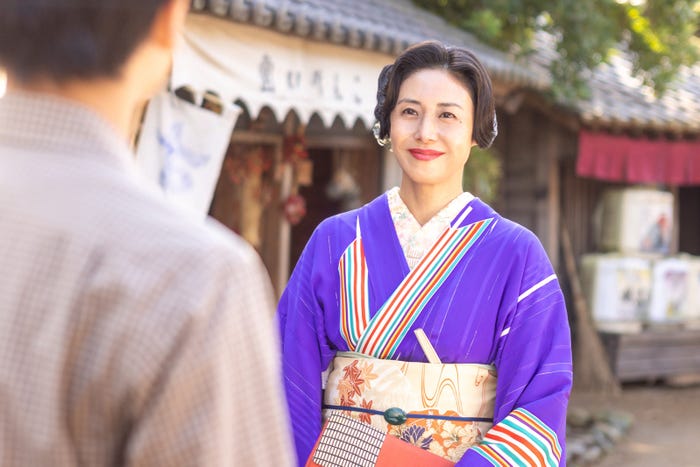 松嶋菜々子「あんぱん」(C)NHK