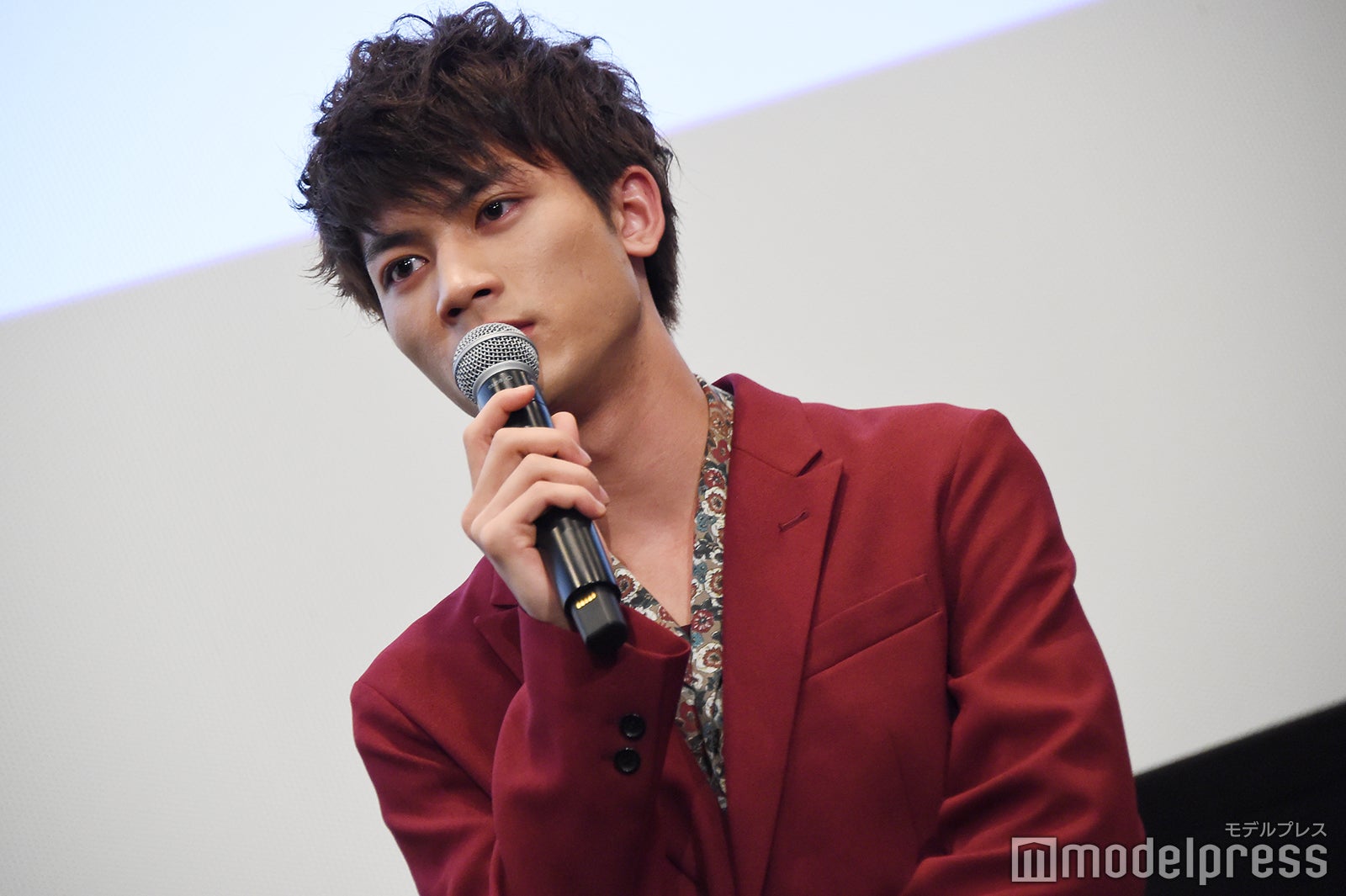 感極まった様子を見せた板垣瑞生（C）モデルプレス