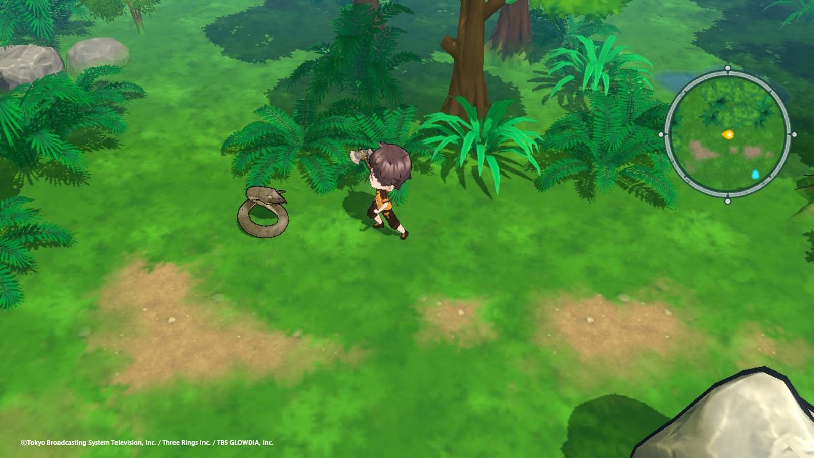 「アイ・アム・冒険少年 超・脱出島」プレイ画面（提供写真）