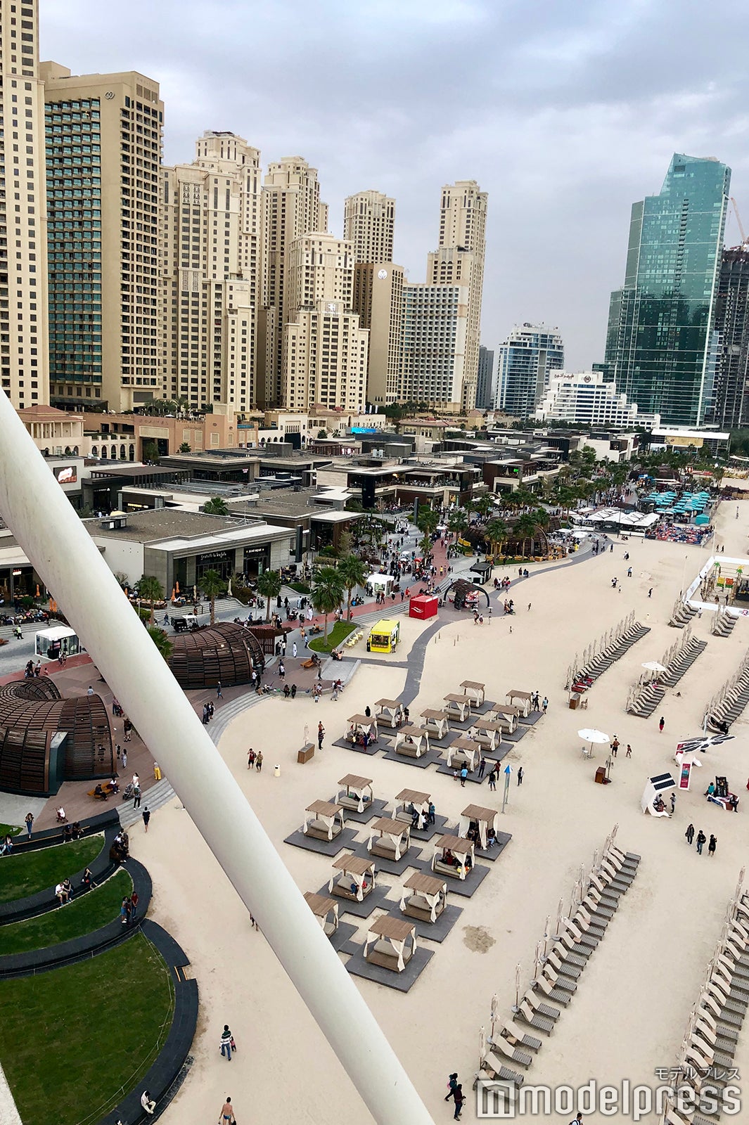 JBRエリアのビル群も一望（C)モデルプレス