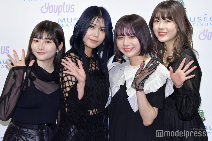 尾形春水、川後陽菜、林田真尋、中西香菜 (C)モデルプレス