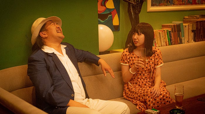 とにかく明るい安村、あいなぷぅ「秋定麗子物語~ A Pioneer of all things~」(C)有吉の壁 カベデミー賞 THE MOVIE