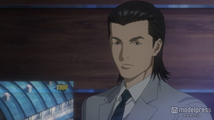 EXILEのNAOTOが演じる首相補佐官・藤本修役/(c)士郎正宗・Production I.G/講談社・「攻殻機動隊 新劇場版」製作委員会