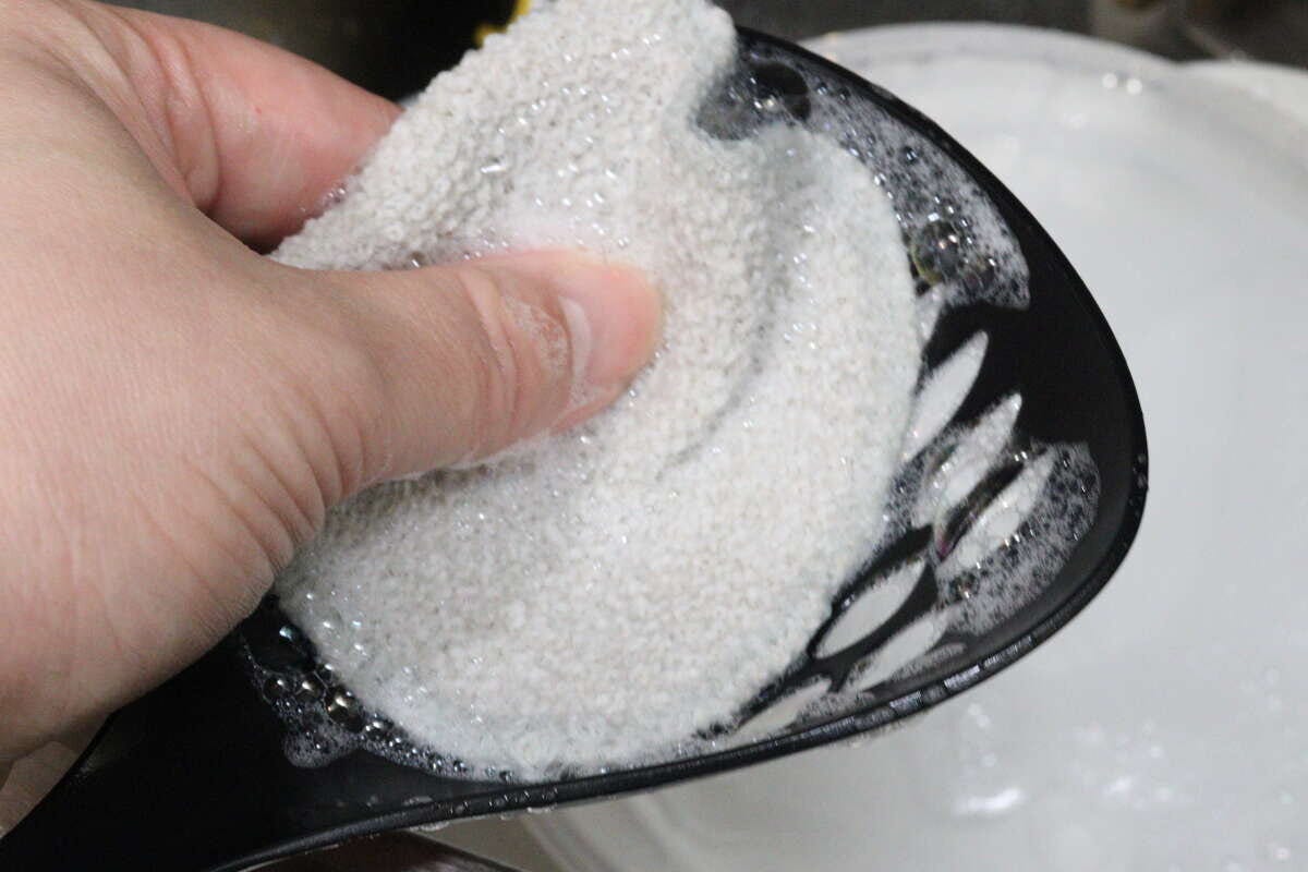 ダイソー　かたやわクロス　食器洗い