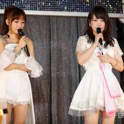 『AKB48 春の単独コンサート～ジキソー未だ修行中！～』より（左から）高橋みなみ、川栄李奈