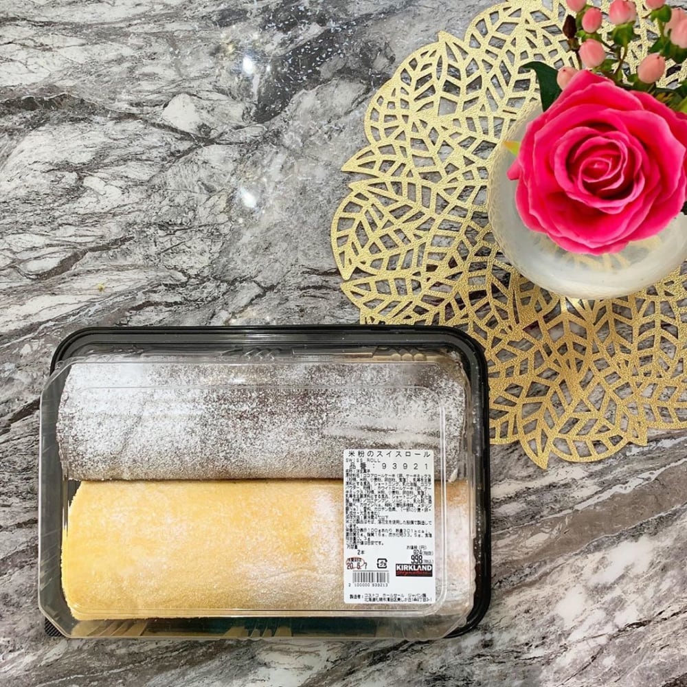 コストコの米粉のスイスロール