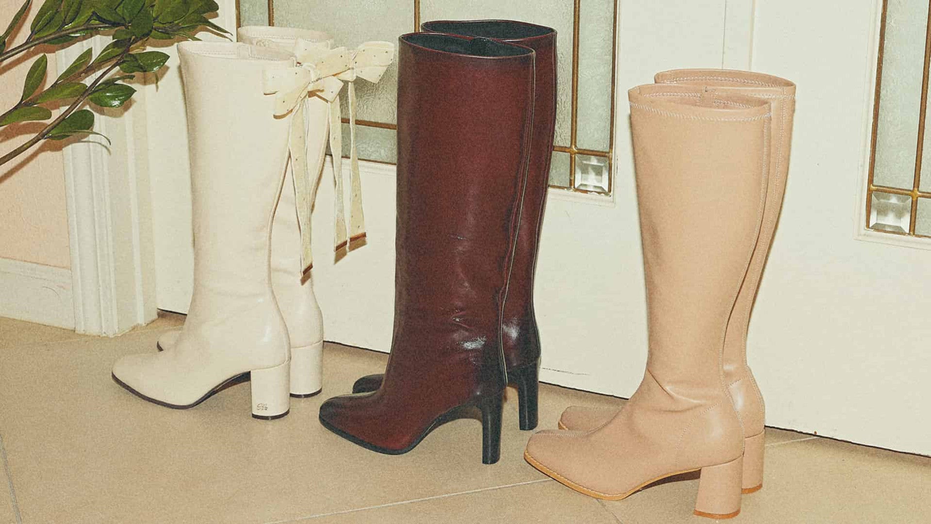 90’sなシルエットがリバイバル♡ 細身でスタイリッシュな【ロングブーツ】3選