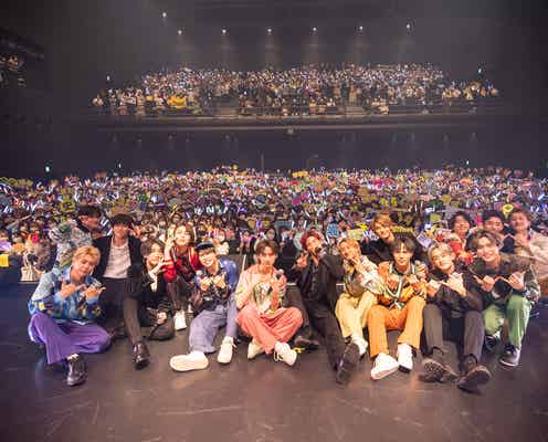 森愁斗「友達とライブできて最高」八村倫太郎との絆 兄・森英寿交え“WATWING”ポーズで記念撮影も<HELLO! SMILE PARADISE 2023 SPRING>