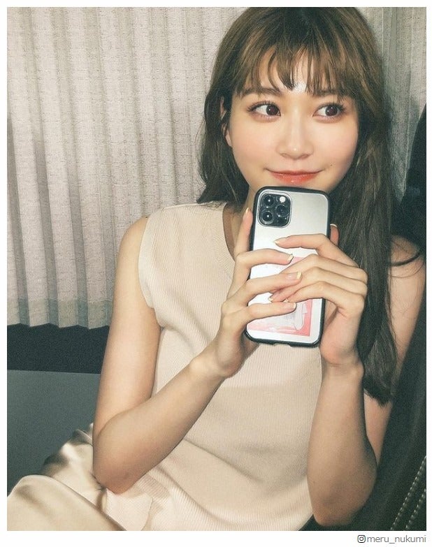 生見愛瑠、前髪くるくるショット公開に「くるる可愛い」と反響