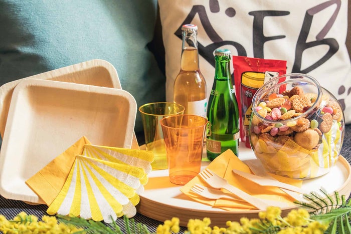 黄色いお花見ステイ／画像提供：星野リゾート