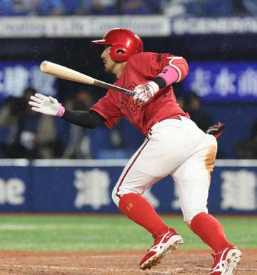 広島・菊池涼介が通算350二塁打！NPB史上50人目の快挙 勝ち越しの適時二塁打で決める プロ15年目での到達