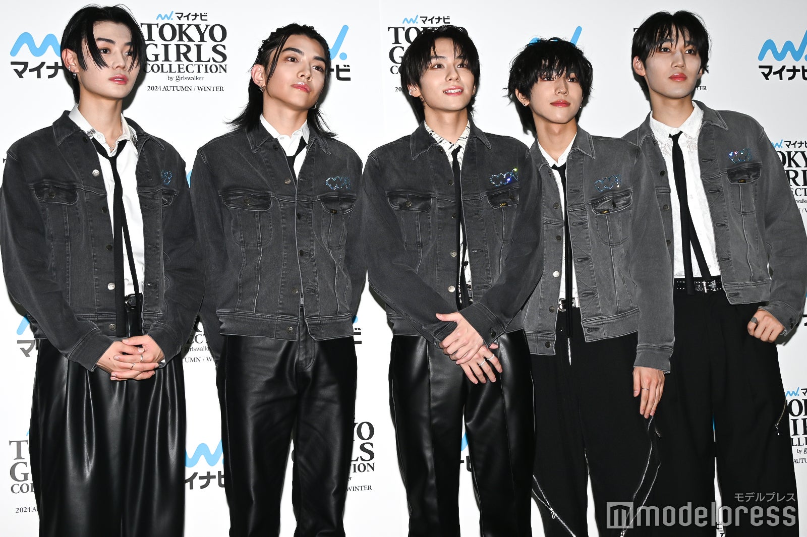 WILD BLUE（左から）鈴陽向、宮武颯、山下幸輝、池田優斗、鈴川直弥（C）モデルプレス