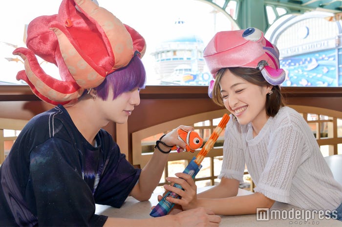 モデル:ゆーちゃそ王子(左)、森田紗英(右)/(C)モデルプレス