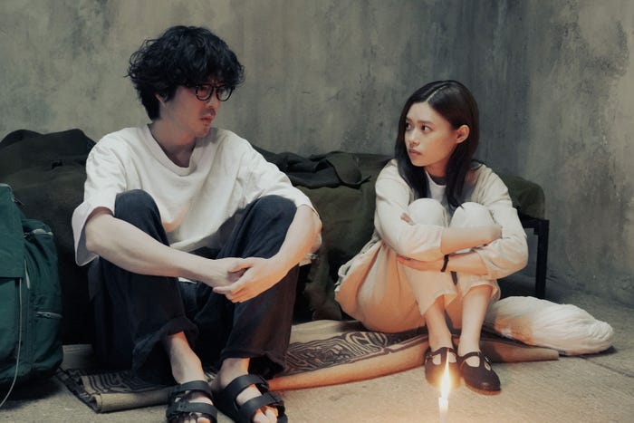 若葉竜也、杉咲花「アンメット ある脳外科医の日記」最終話より(C)カンテレ