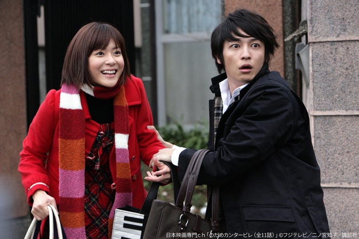 上野樹里、玉木宏「のだめカンタービレ」(C)フジテレビ/二ノ宮知子/講談社