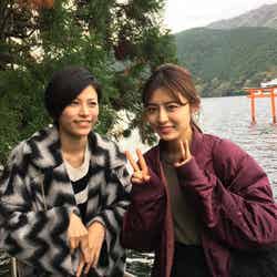 「九頭龍神社」での古畑星夏&春川芽生(C)TBS