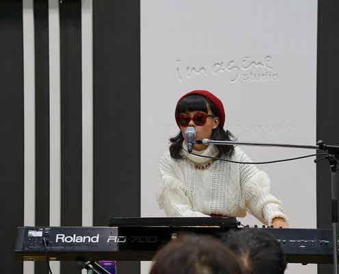 “14歳の和製スティービー・ワンダー”わたなべちひろ、自身初単独ライブで美声披露