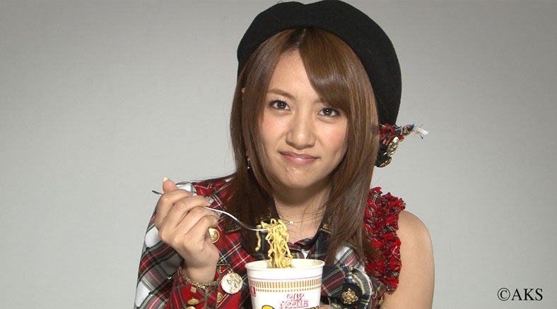 高橋みなみ／カップヌードル「AKB48ふ～ふ～ムービー」