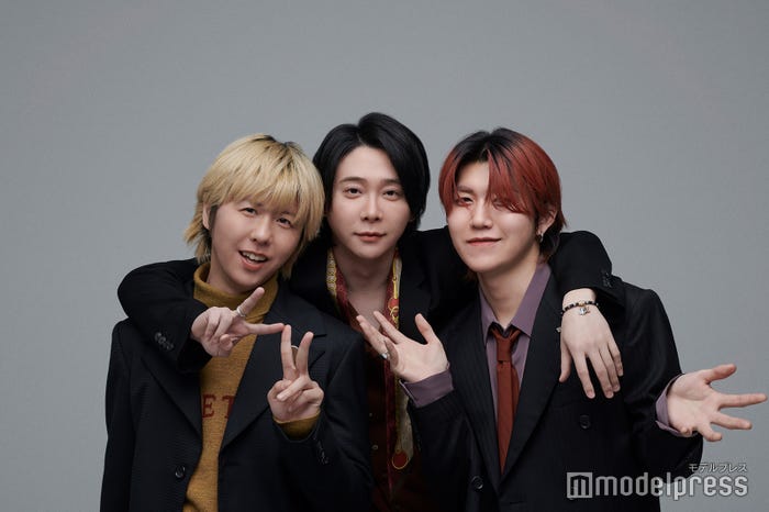 藤澤涼架、大森元貴、若井滉斗/Mrs. GREEN APPLE(C)モデルプレス