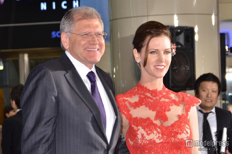 （左から）ロバート・ゼメキス監督、レスリー・ゼメス