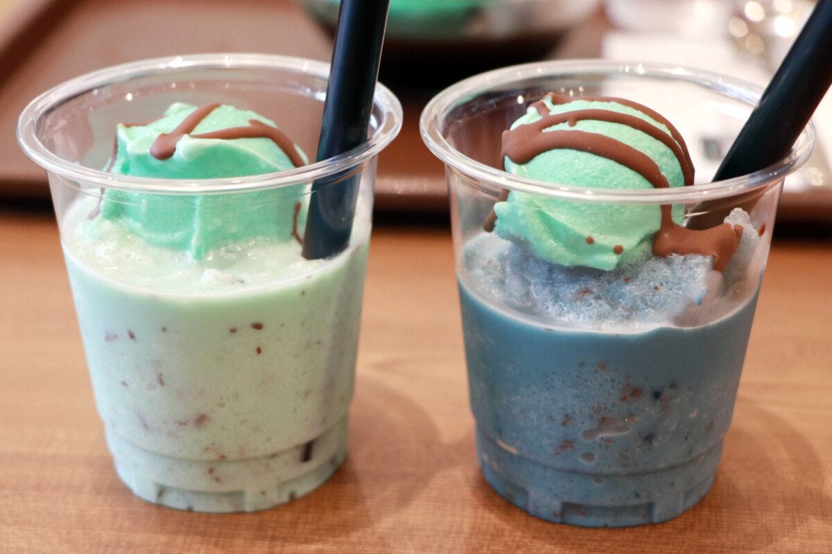 チョコミントドリンク