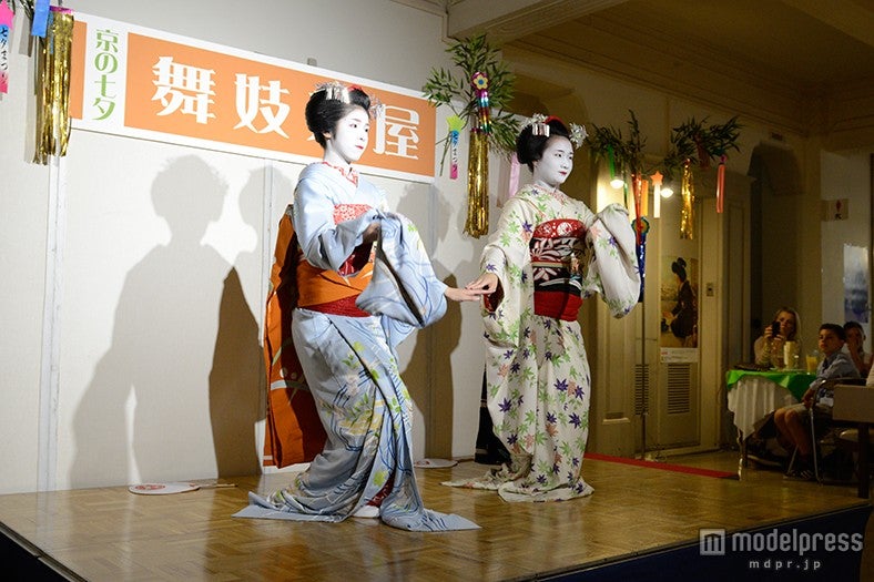 鴨川会場／舞妓茶屋／写真提供：京の七夕実行委員会