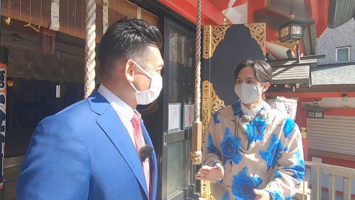 木下レオン、満島真之介(C)フジテレビ