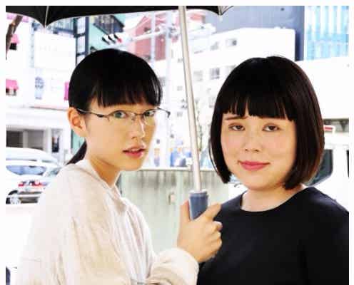 桐谷美玲&ブルゾンちえみ、「ひとパー」コンビで“相合傘”?