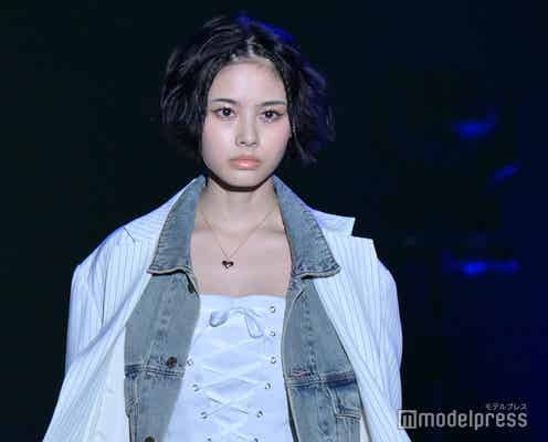 安斉星来、美ウエストちら見せ 編み込みヘアで雰囲気ガラリ<超十代 -ULTRA TEENS FES-2023@TOKYO>