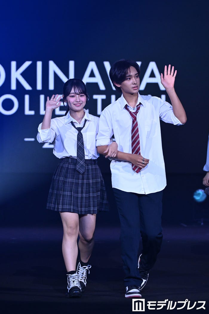 日向袮音、五十嵐蓮(C)モデルプレス
