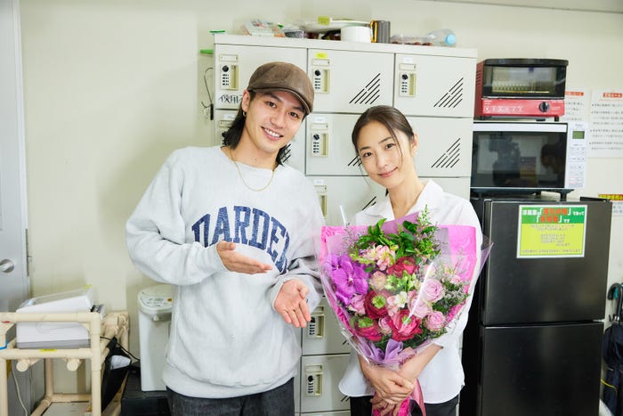 松田元太、MEGUMI(C)テレビ朝日