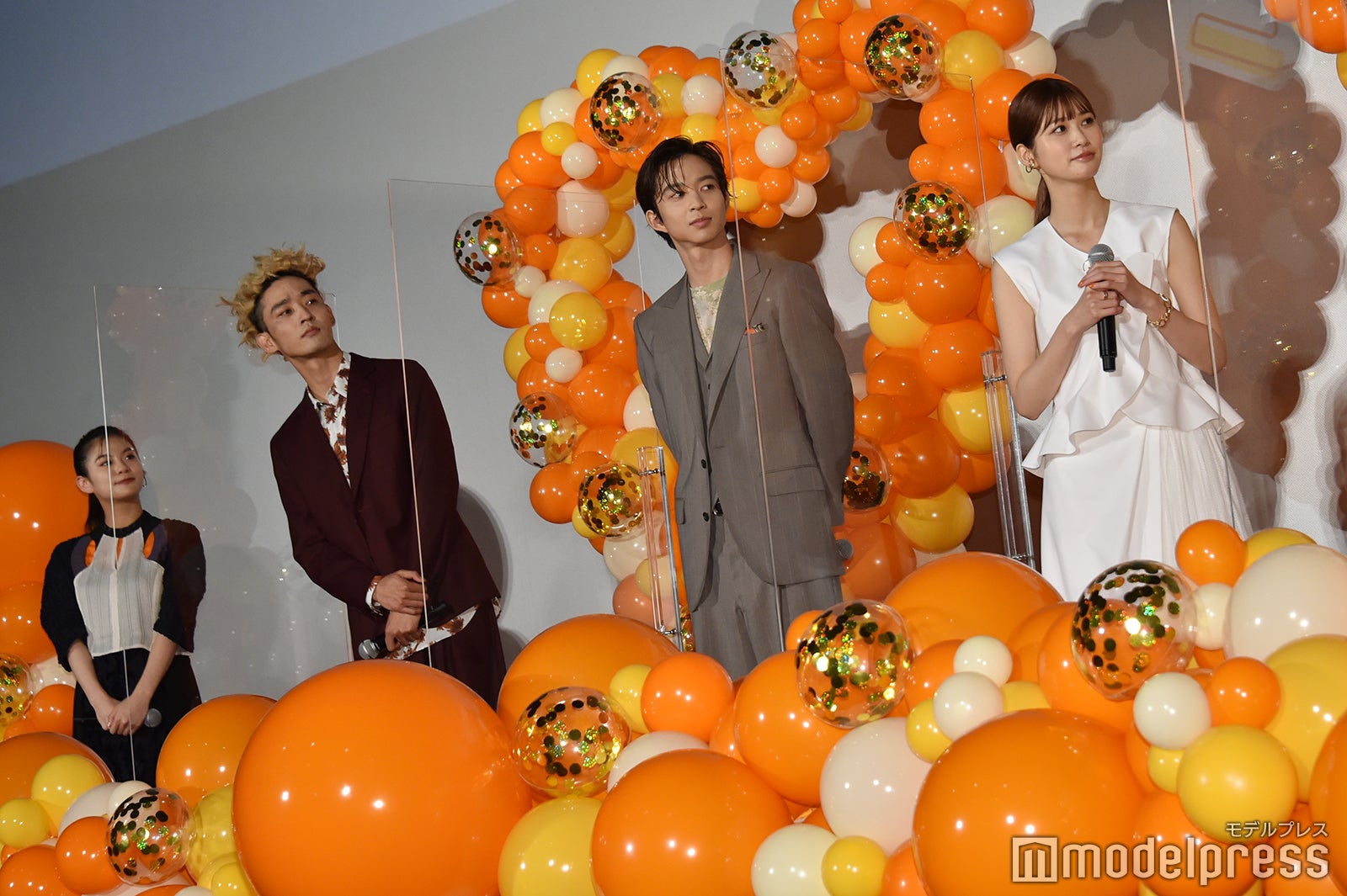 永瀬莉子、上杉柊平、鈴木仁、生見愛瑠（C）モデルプレス